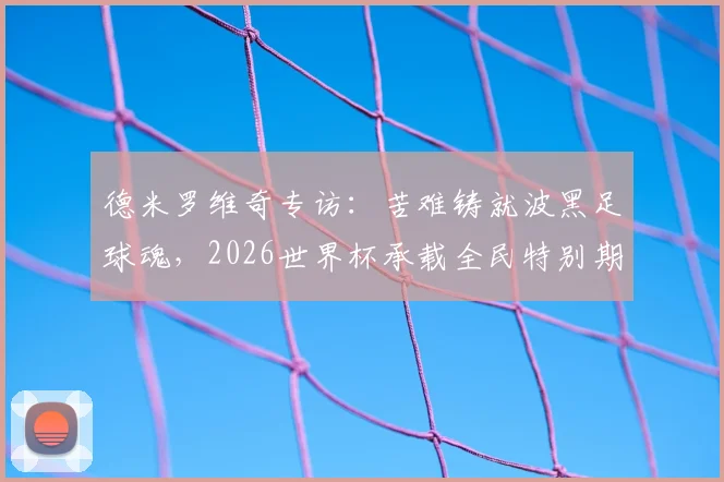德米罗维奇专访：苦难铸就波黑足球魂，2026世界杯承载全民特别期望